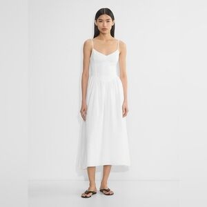 Aritzia Wilfred Influence Linen Maxi Dress